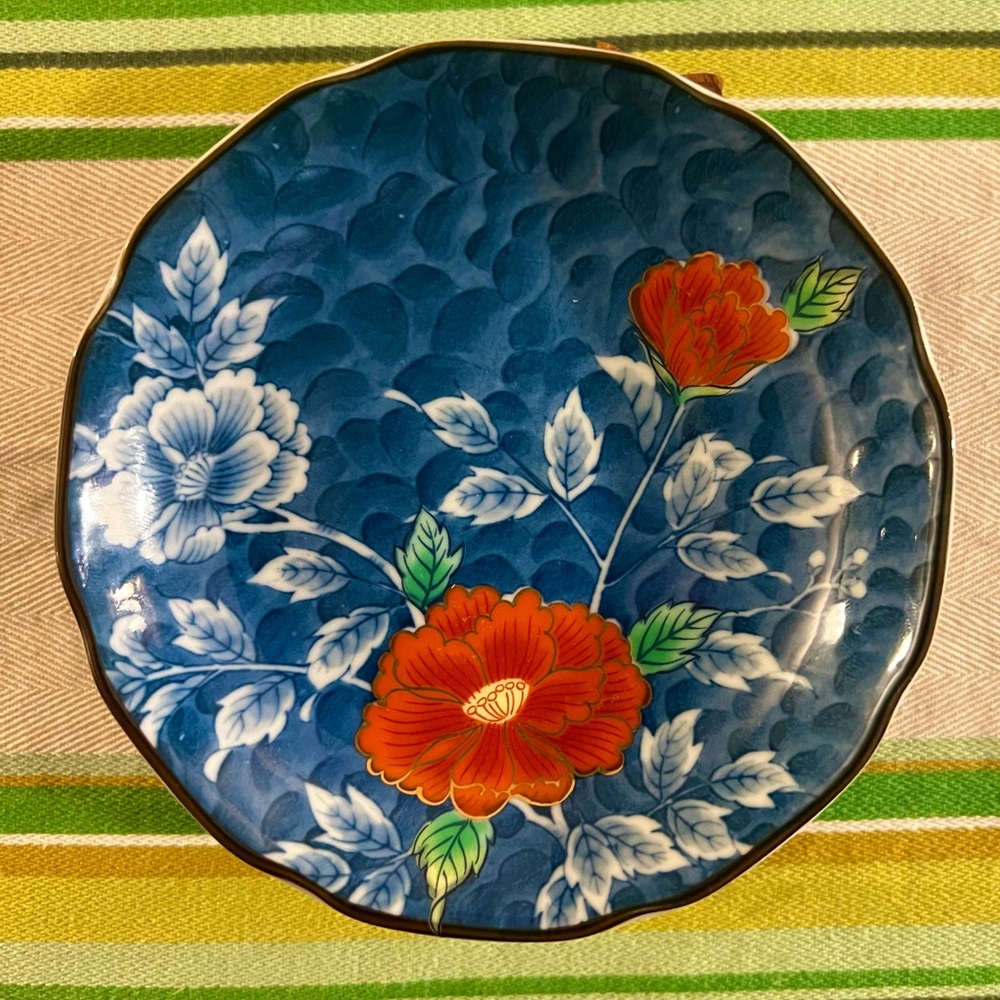 VTG Japanese Arita Juzan Gama Namsu, Showa Period handpainted Porcelain…